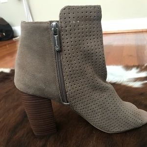 Jessica Simpson peep toe booties